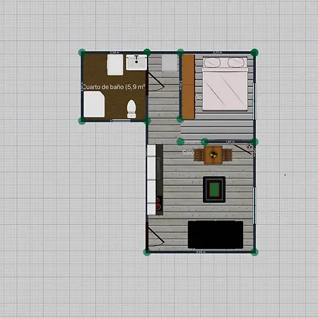 1 Hab Apartament Pájara